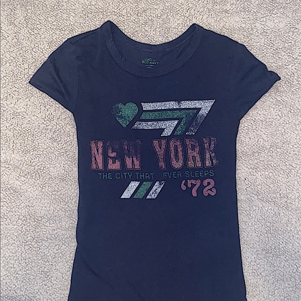 Old Navy faded “New York” Tee